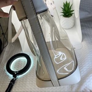 Michael Kors Transparent bag .